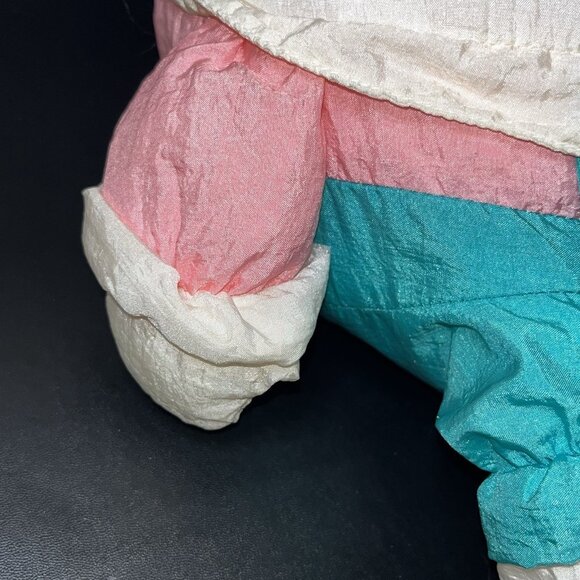 Department 56 Humpty Dumpty Egg Plush Parachute Stuffed STAINED & Paint Vintage - Picture 14 of 16